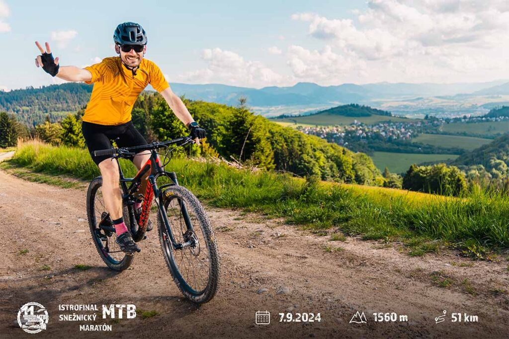 Sneznicky MTB Mararton Informacny panel